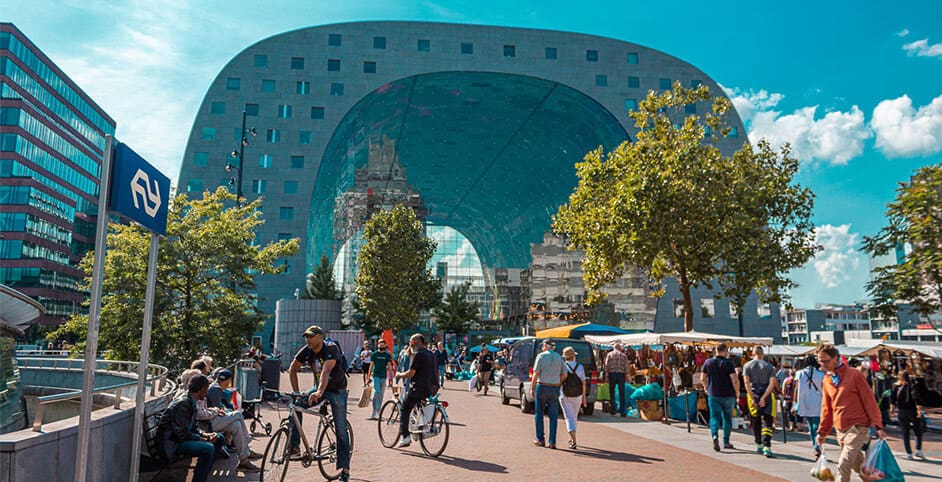 Bedrijfsuitje Rotterdam Markthal