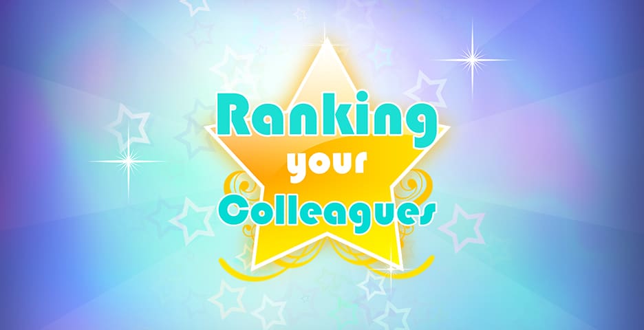 Ranking Your Colleagues Uitjesbureau Rotterdam