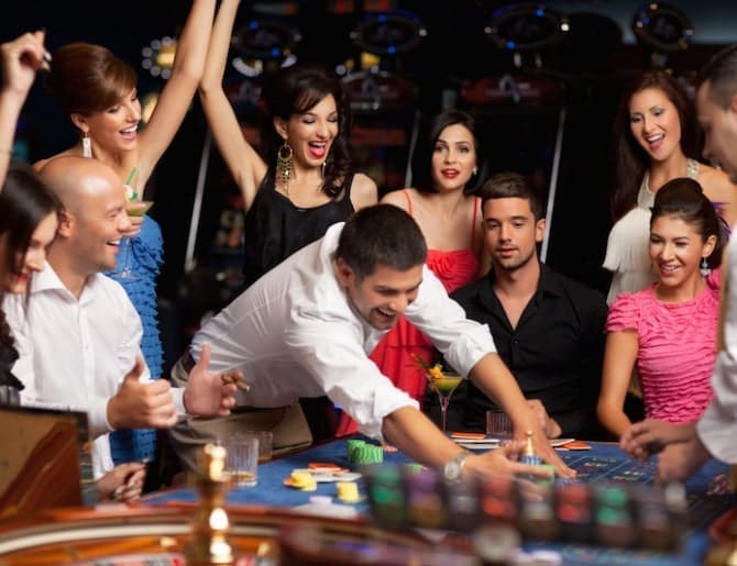casinofeest met cocktails rotterdam